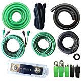 0 Gauge Amp Kit Complete AWG Amplifier Install Wiring Cables C969