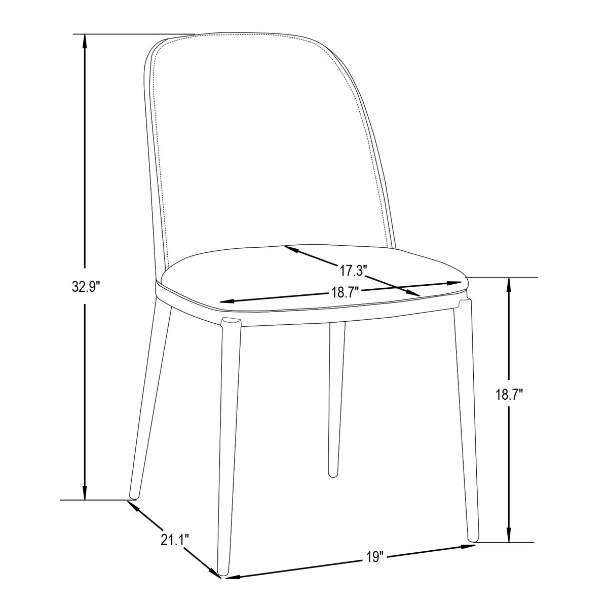9-Piece Dining Set with 8 Chairs and Oval Table L78428