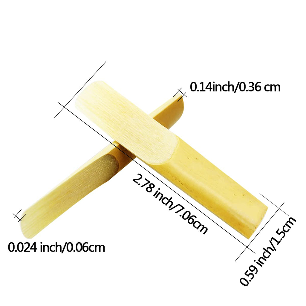 Alto Saxophone Reeds 30pcs Strength 2.5 E44164