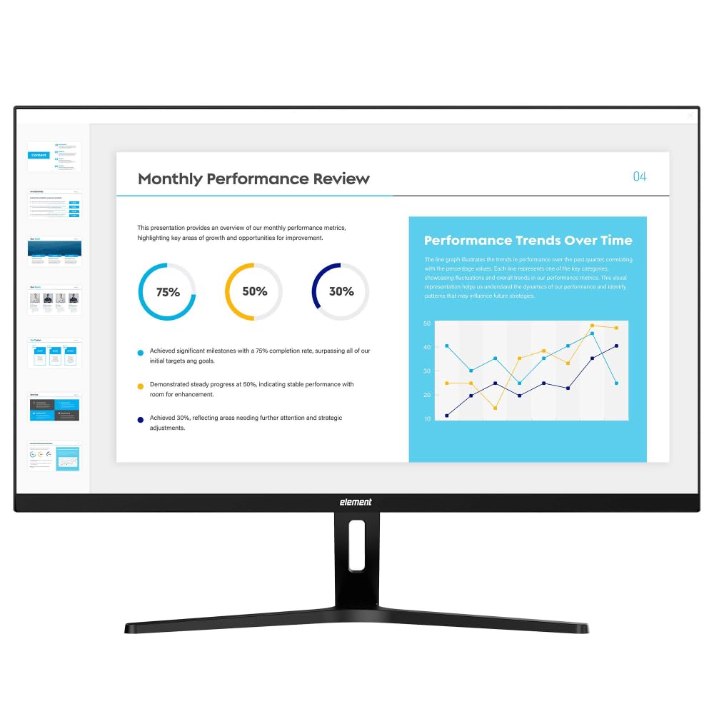 24" FHD 1080p 75hz IPS Ultra Thin PC Monitor F43311