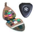 Guitar Pick Holder Case Bag with 24pcs Colorful Picks C84612