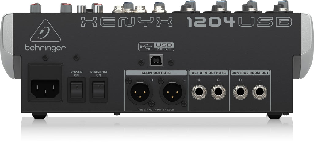 12-Input 2/2-Bus Mixer with Mic Preamps and USB Audio Interface Z318641