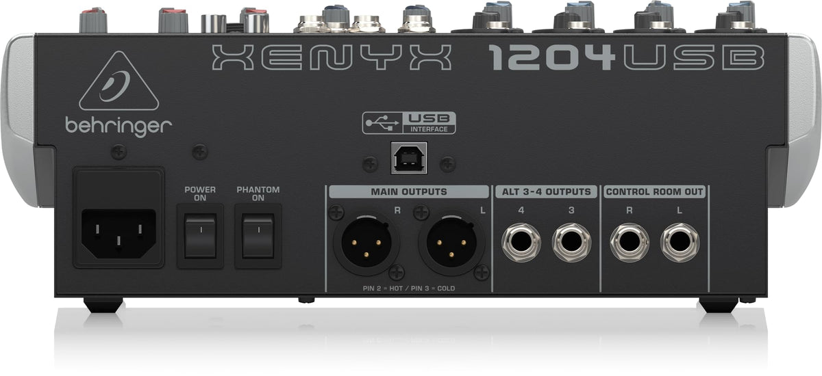 12-Input 2/2-Bus Mixer with Mic Preamps and USB Audio Interface Z318641