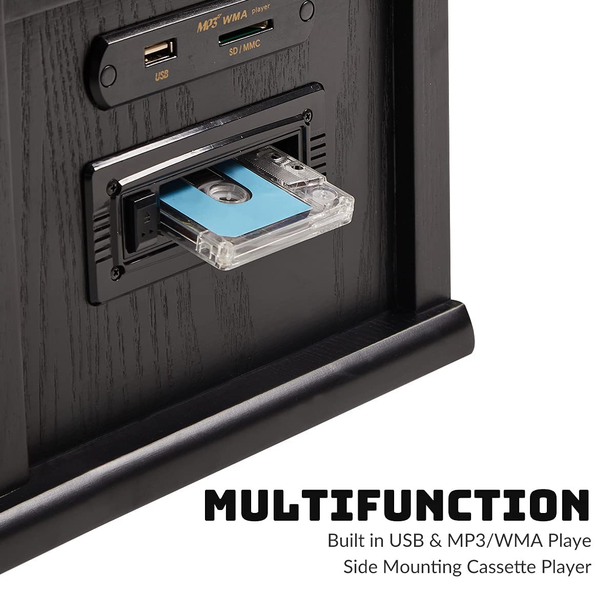 10-in-1 Record Player with Bluetooth L381254