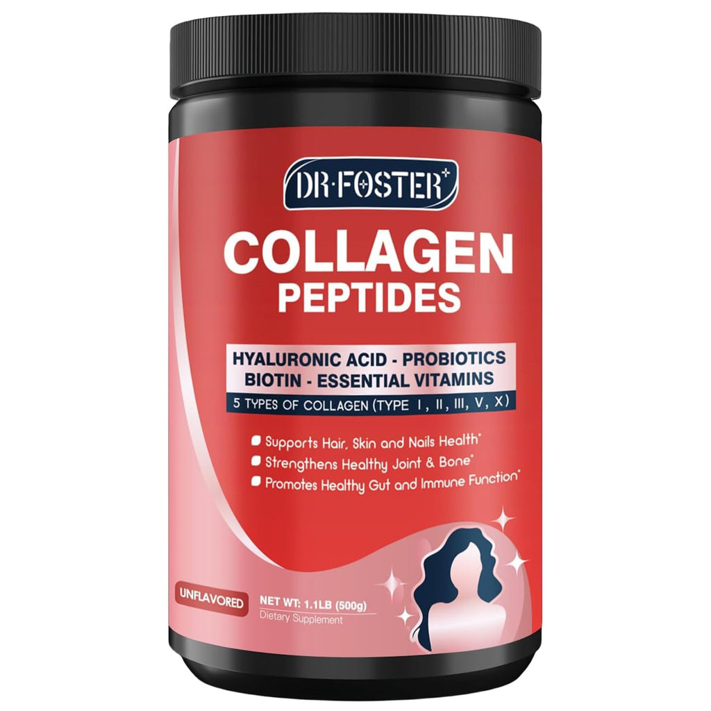 Multi Collagen Peptide Powder with Probiotics S70699