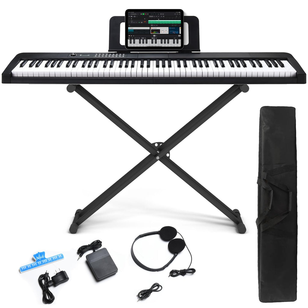88 Key Digital Piano with Semi Weighted Keys P429