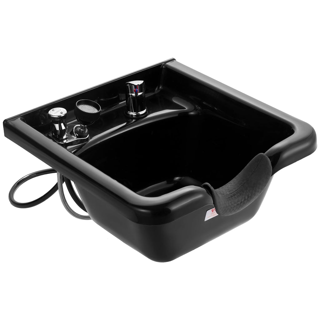 Black ABS Plastic Shampoo Basin C2431