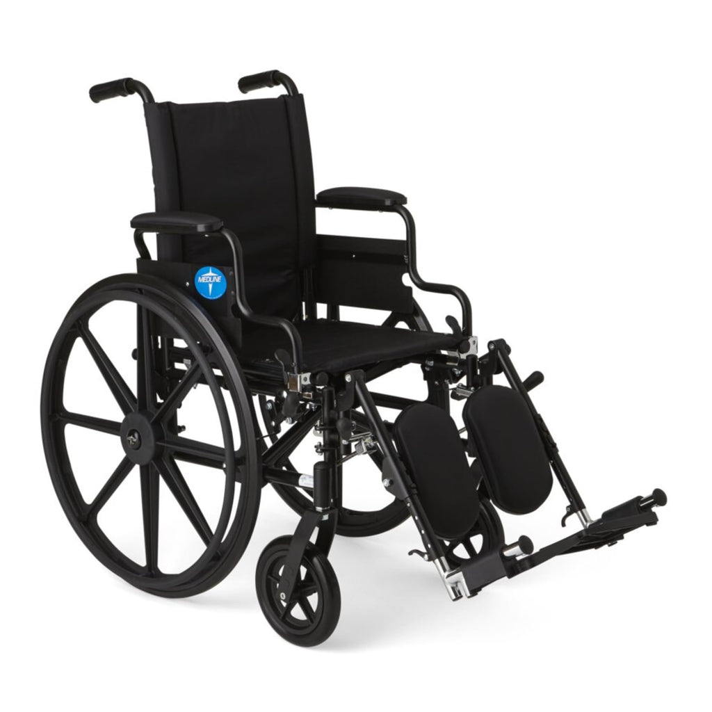 Lightweight Wheelchair with 18" Wide Seat and 300 lb. Weight Capacity Q53250