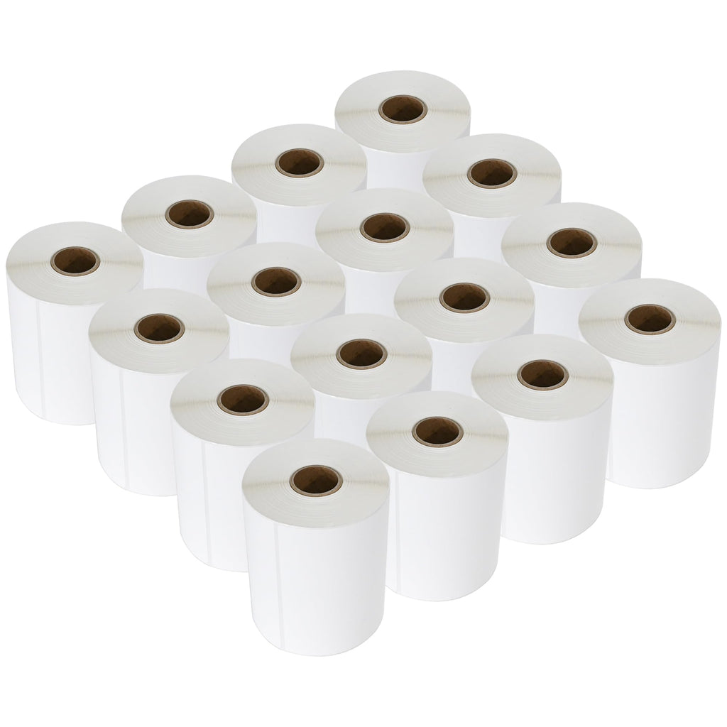 4" x 6" Direct Blank Thermal Shipping Labels 4000 Count 16 Rolls H22329