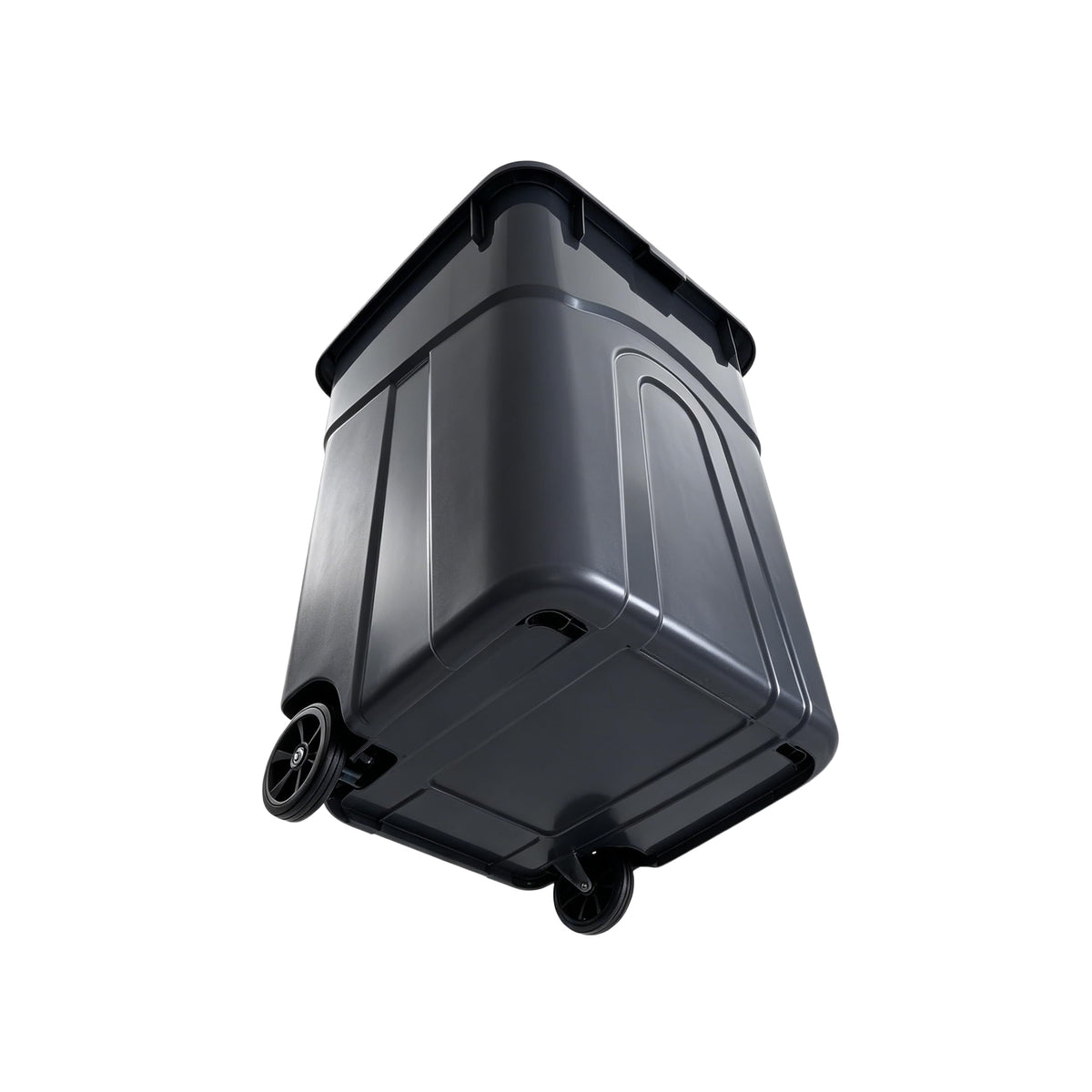 32 Gallon Wheeled Plastic Trash Can with Lid X997362