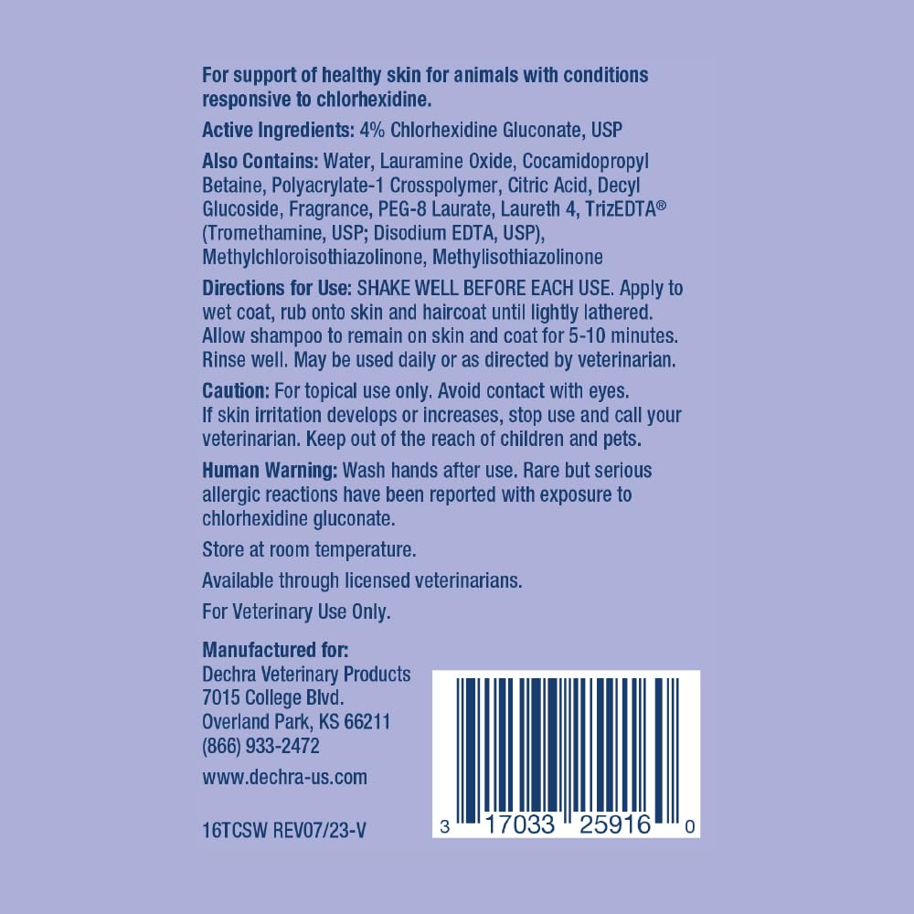 Shampoo for Dogs, Cats and Horses, 16 Ounce X882026