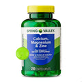 Calcium Magnesium Zinc Vitamin D3 Caplets 250 Count T4754