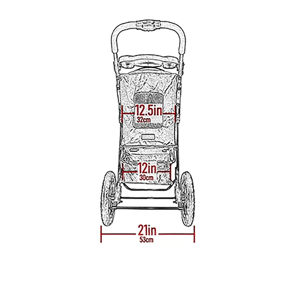 Caribbean Blue Pet Stroller T515