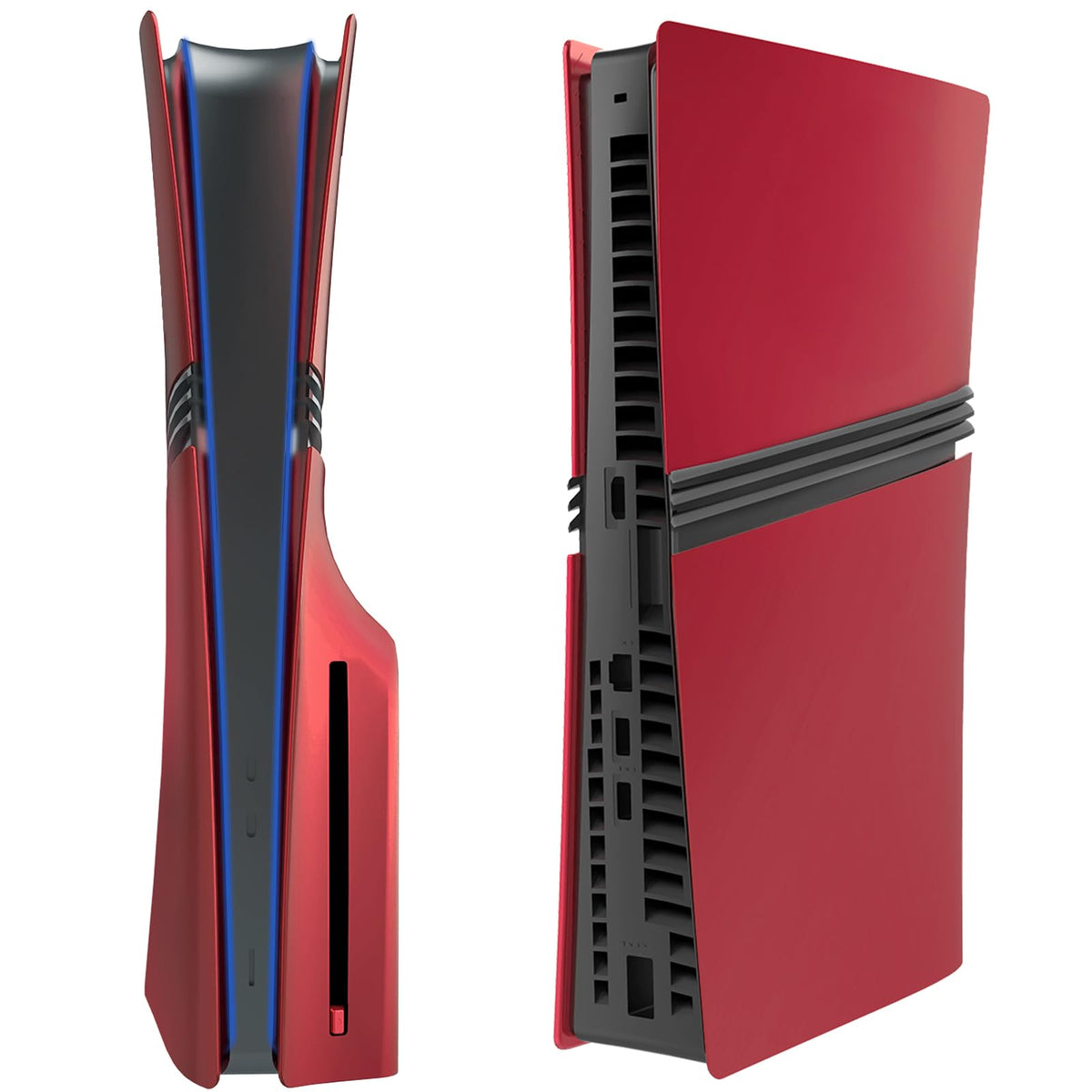 Red PS5 Pro Console Cover Plates N7813