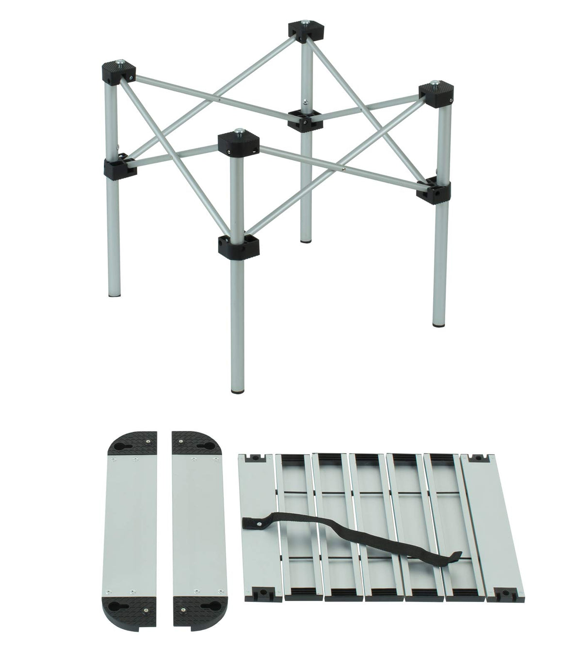 Lightweight Aluminum Folding Square Table I488464