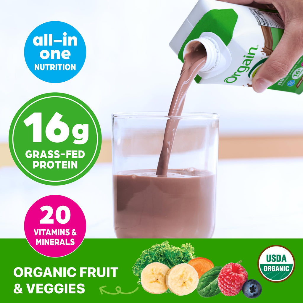 Organic Creamy Chocolate Fudge Shake 12 Pack C955557