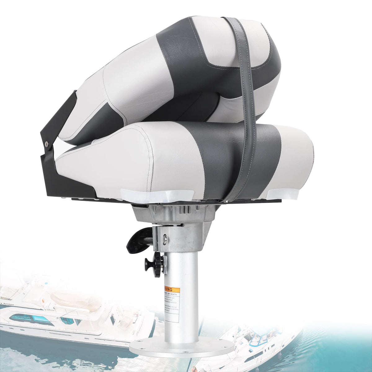 High Back Folding Boat Seats 2 Pack Y150