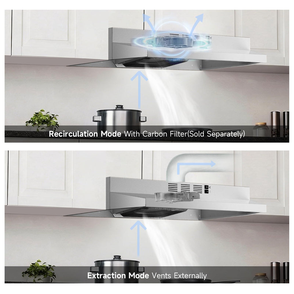 Stainless Steel Under Cabinet Range Hood V1912