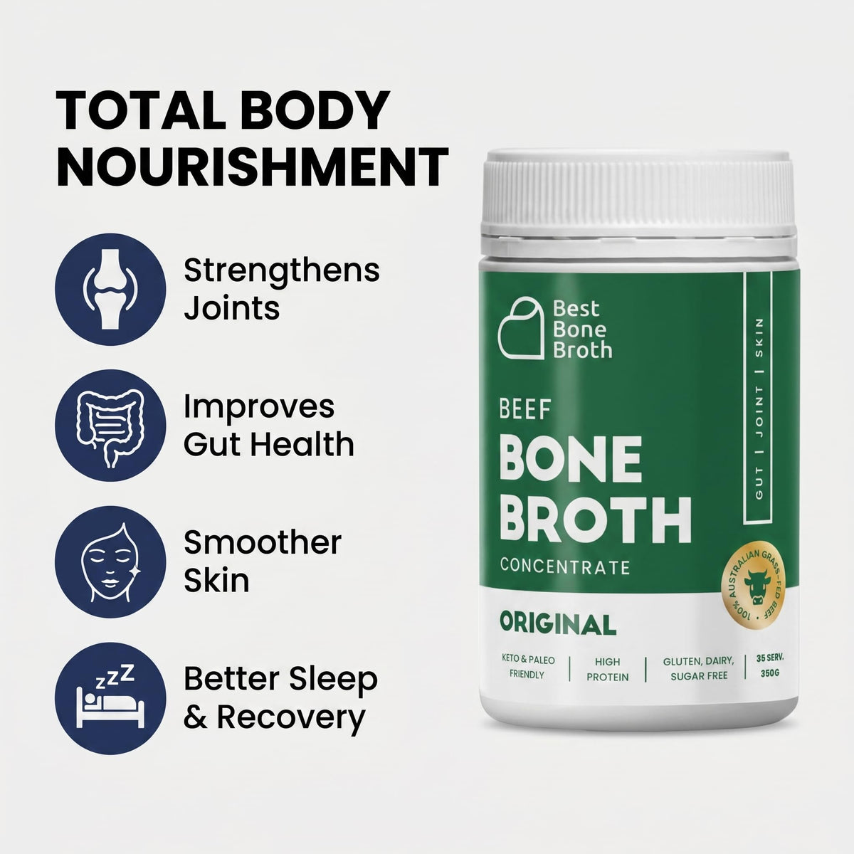 Grass Fed Beef Bone Broth Concentrate V786093