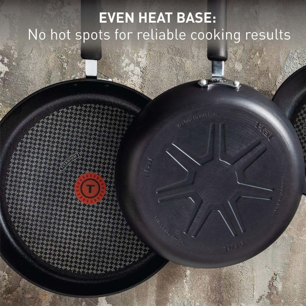 Hard Anodized Nonstick Fry Pan Set, 2-Pack O9461