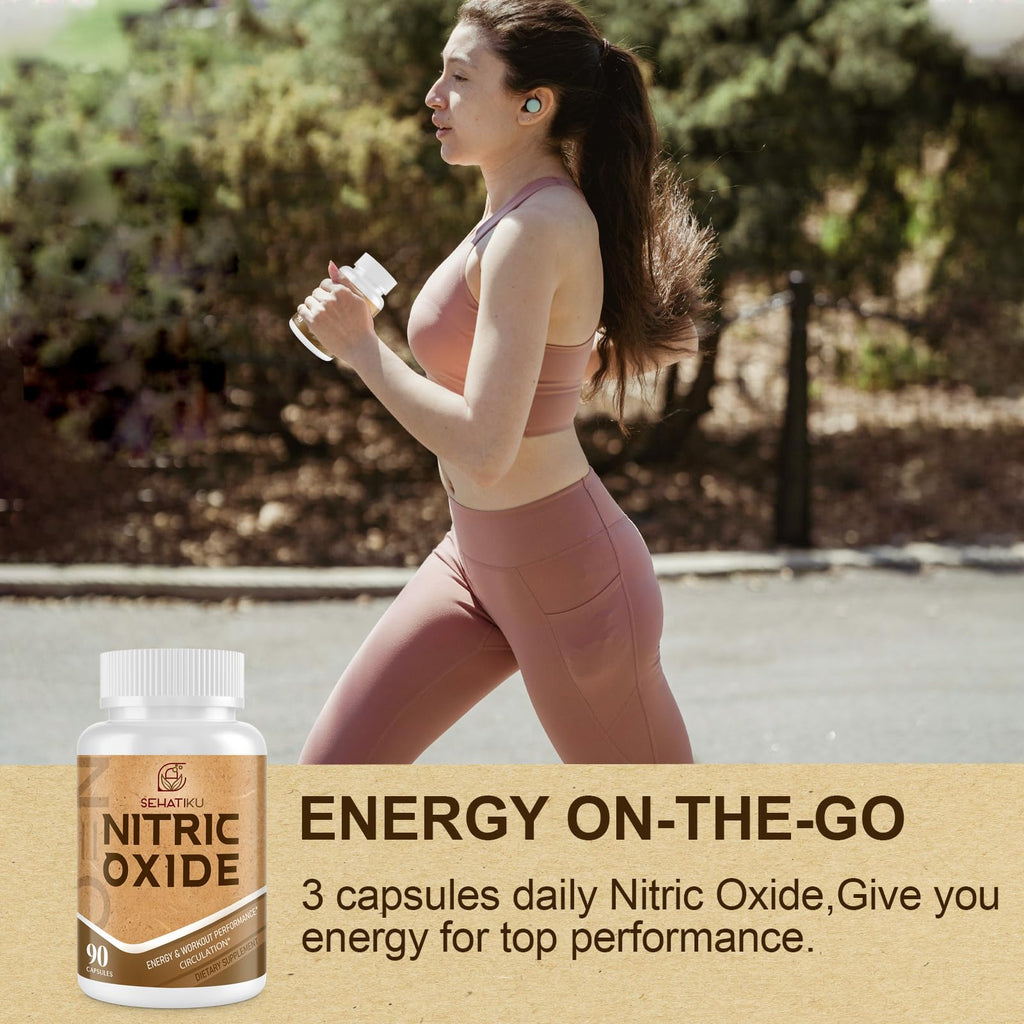 90 Capsules Nitric Oxide Supplement R1681