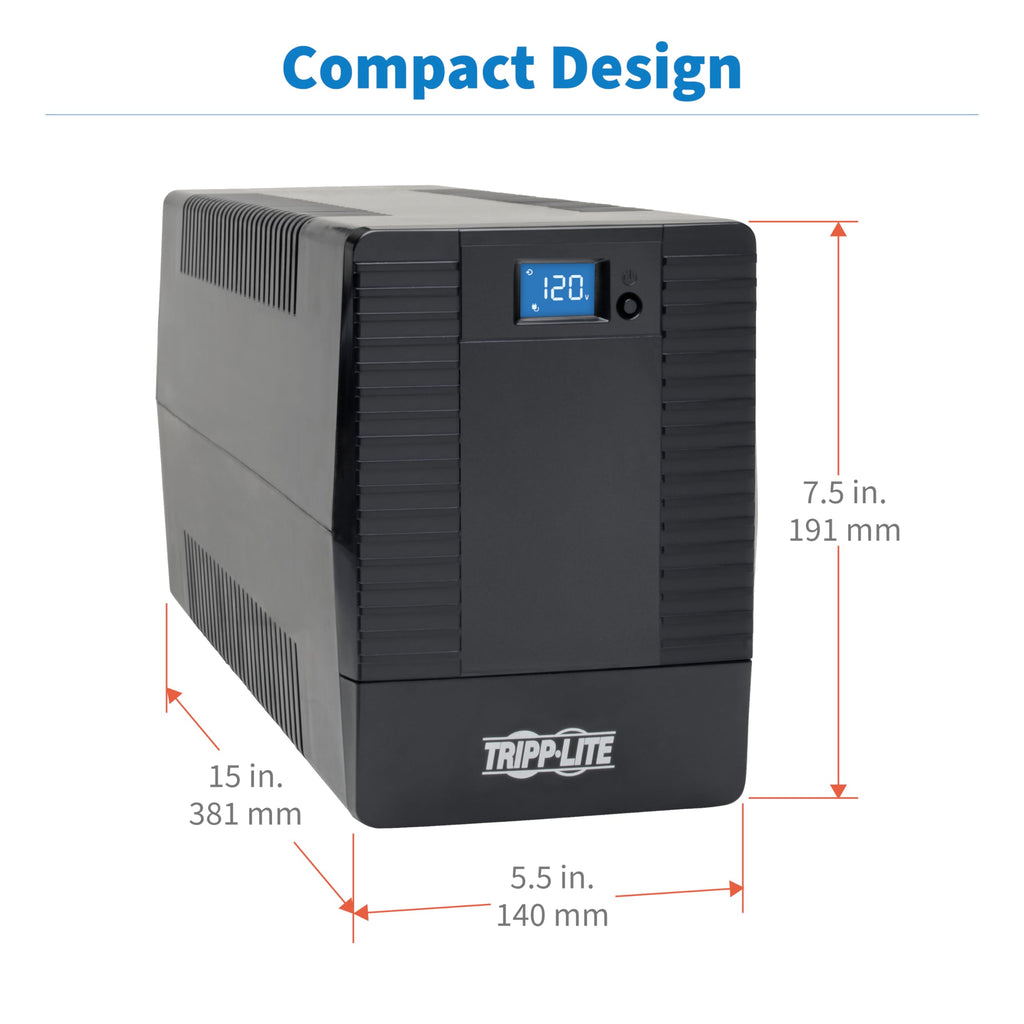 1500VA UPS 900W 8 Outlets L4788