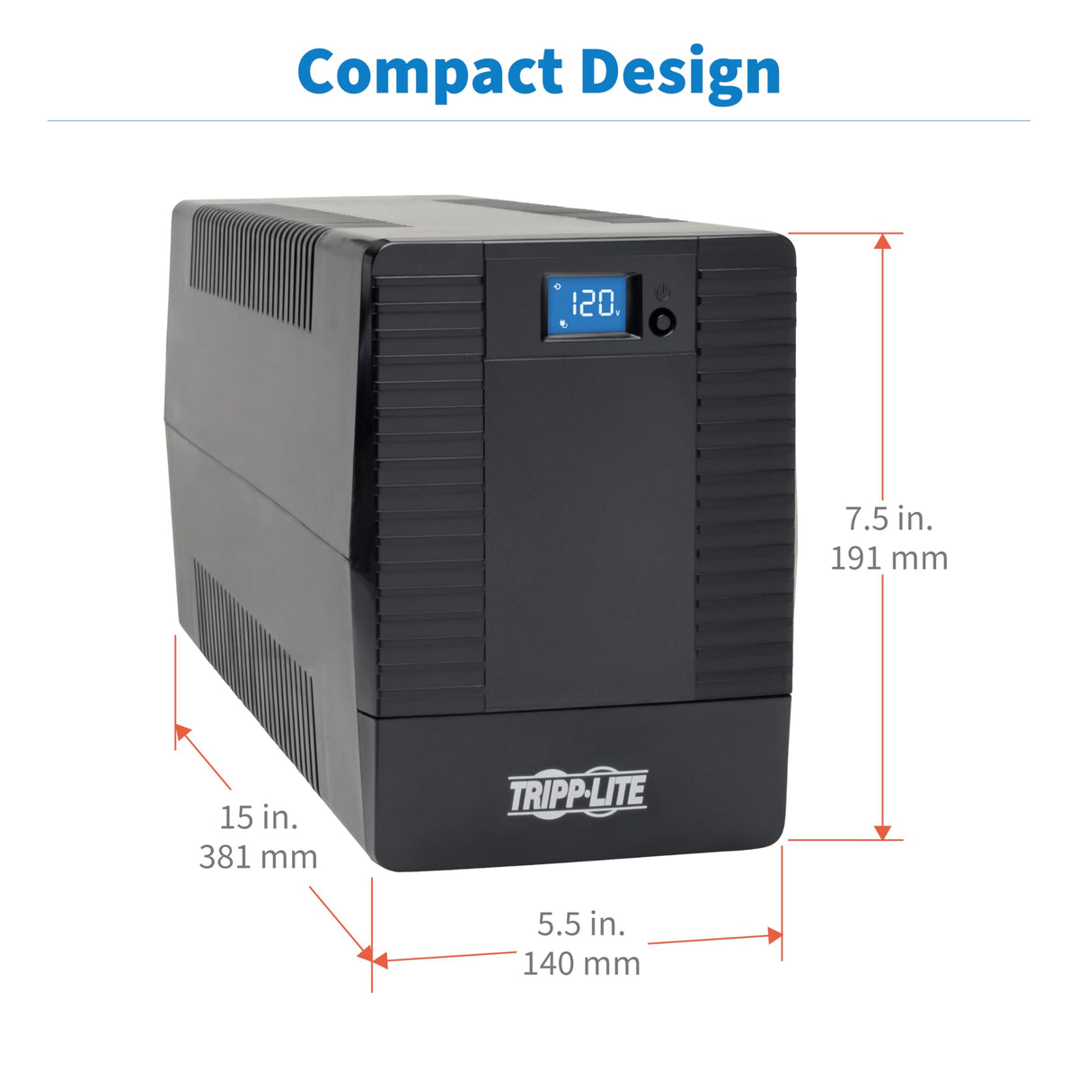 1500VA UPS 900W 8 Outlets L4788