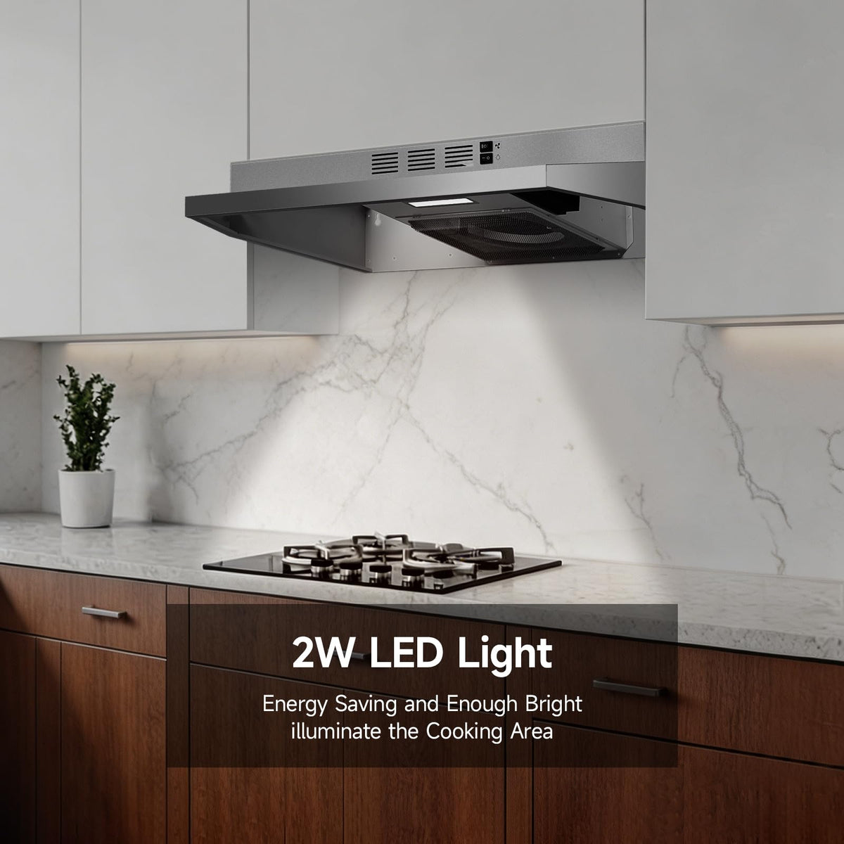 Stainless Steel Under Cabinet Range Hood V1912