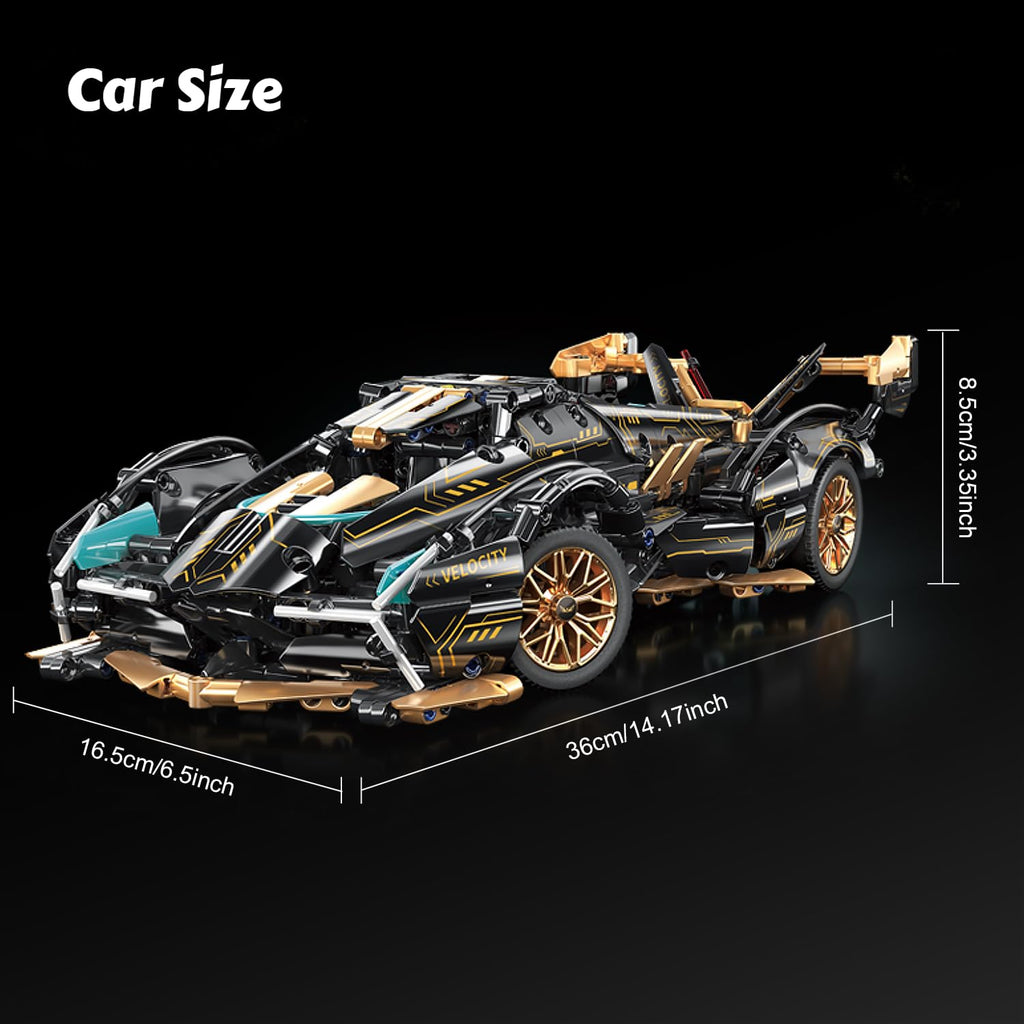 Racing Car Building Block Set 1:14 L2367