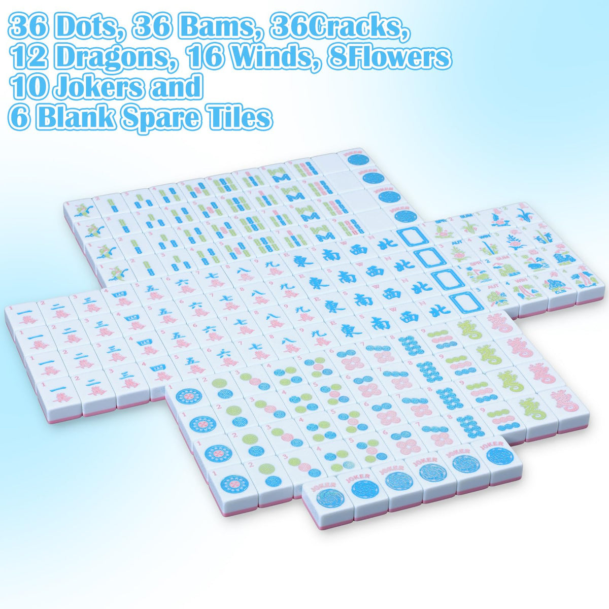 American Mahjong Tile Set Y882