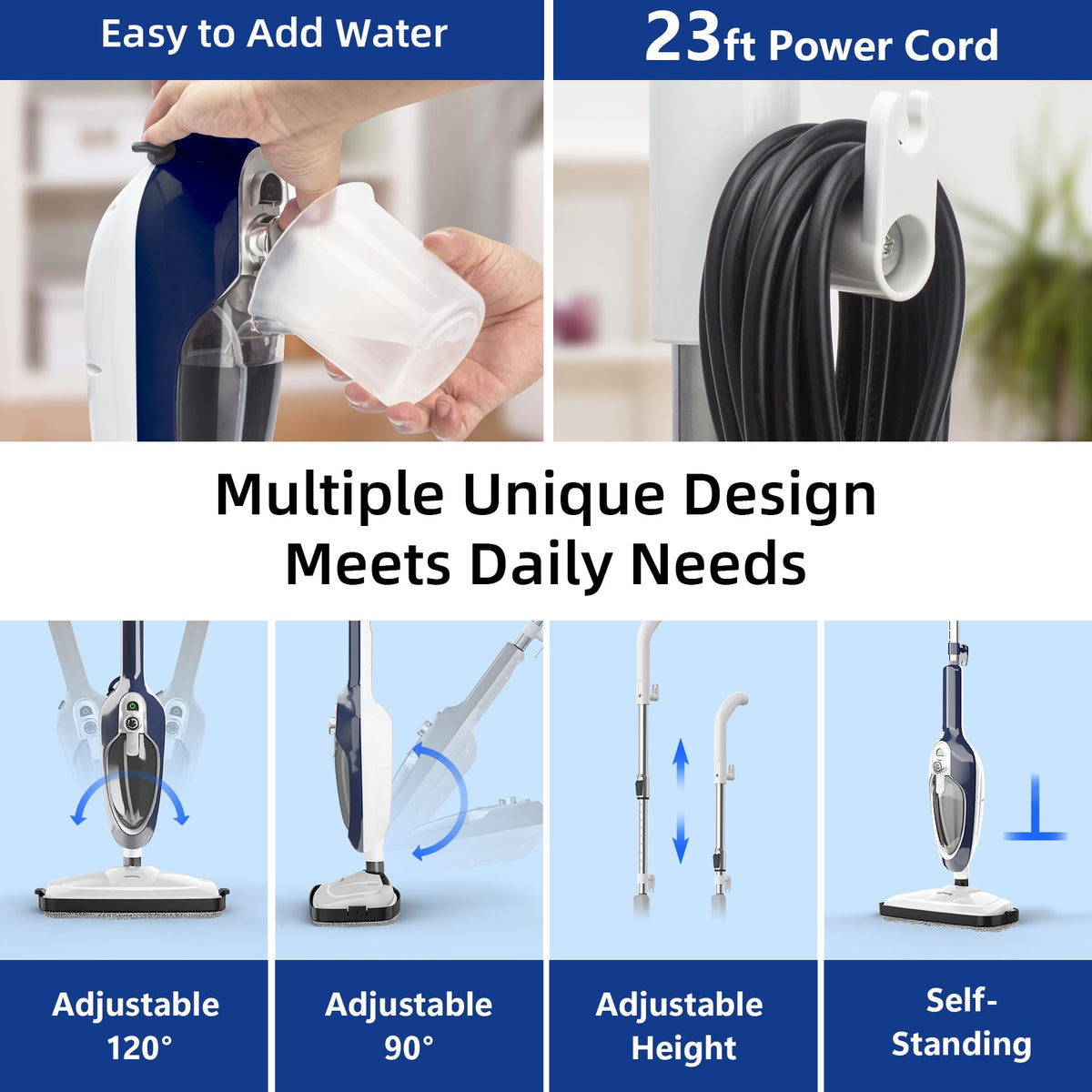 10-in-1 Steam Mop Q7598