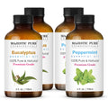 Peppermint and Eucalyptus Essential Oil 4 fl oz Pack of 2 Y8541