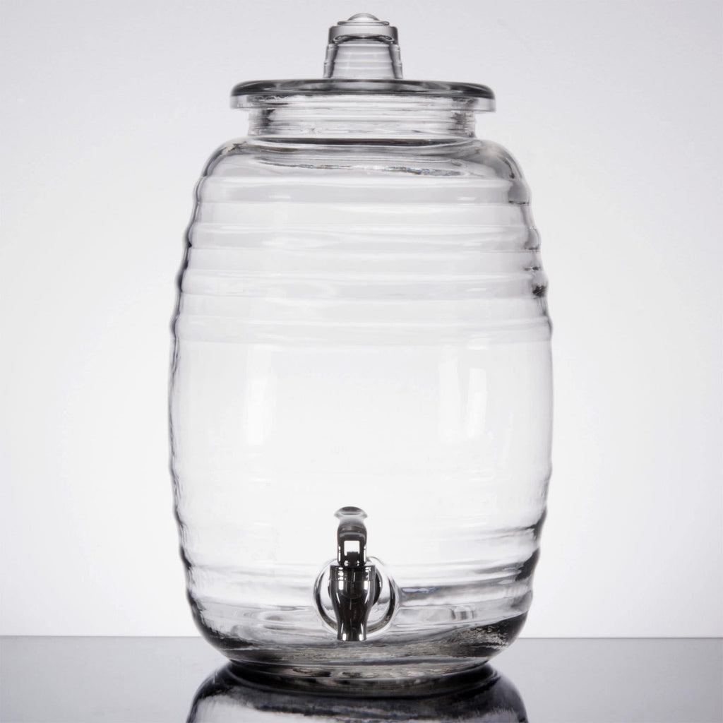 2.5 Gallon Glass Beverage Dispenser N5494