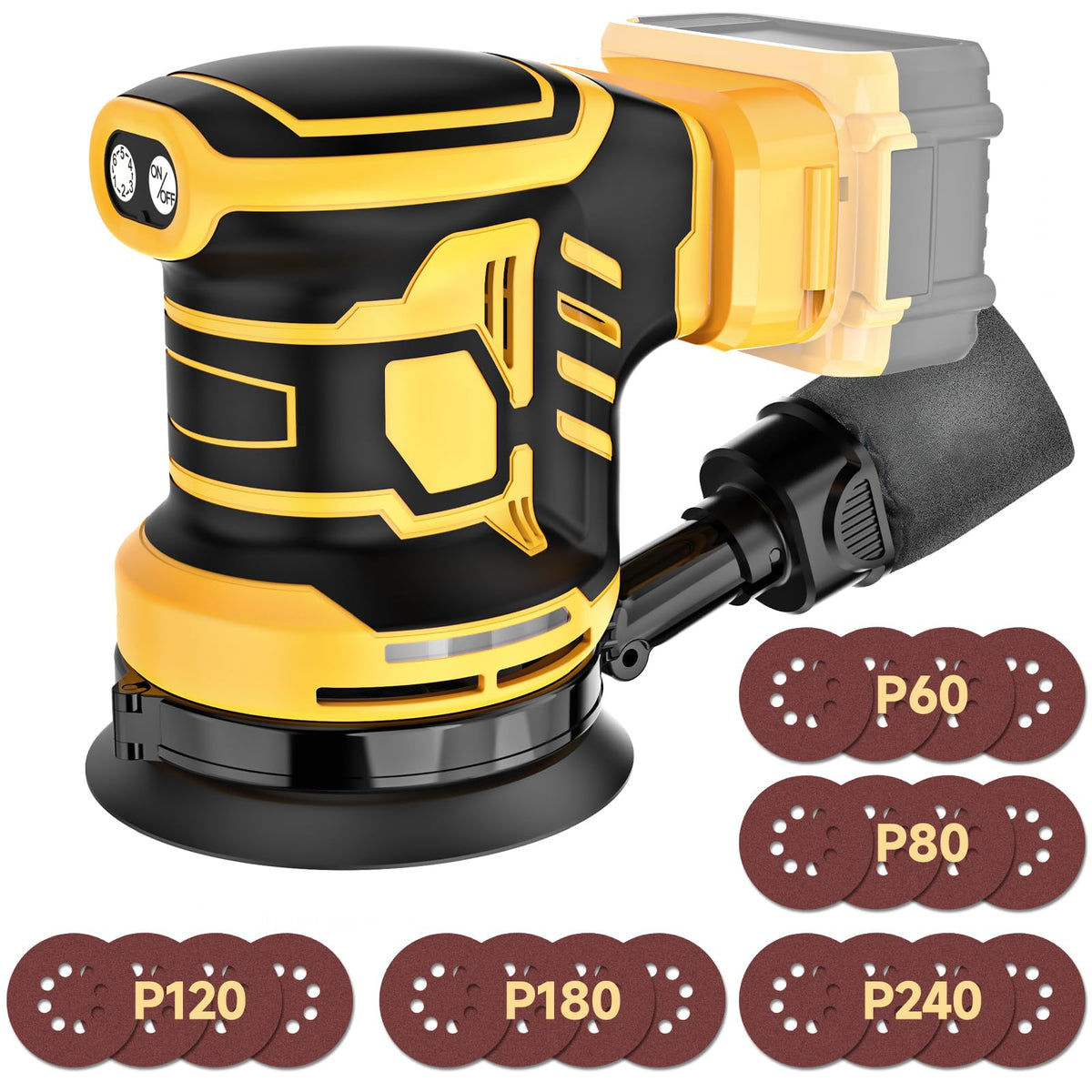 Cordless Random Orbital Sander D377700