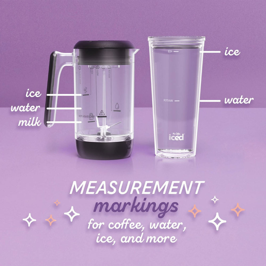 3-in-1 Single-Serve Iced and Hot Coffee/Tea Maker with Blender, Black M51042