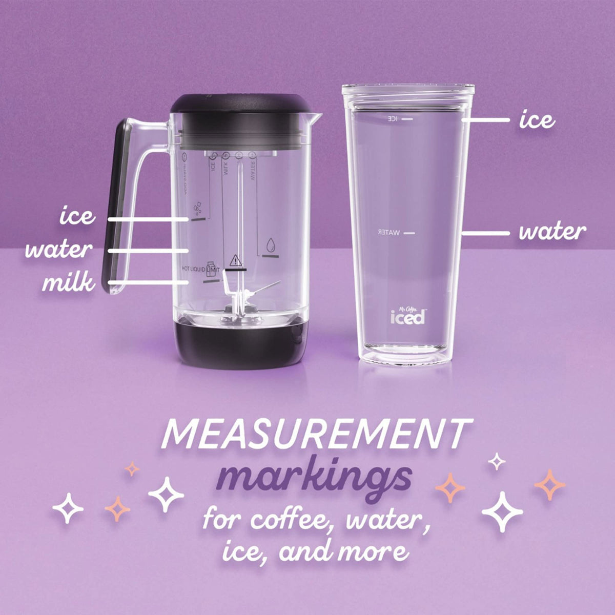 3-in-1 Single-Serve Iced and Hot Coffee/Tea Maker with Blender, Black M51042