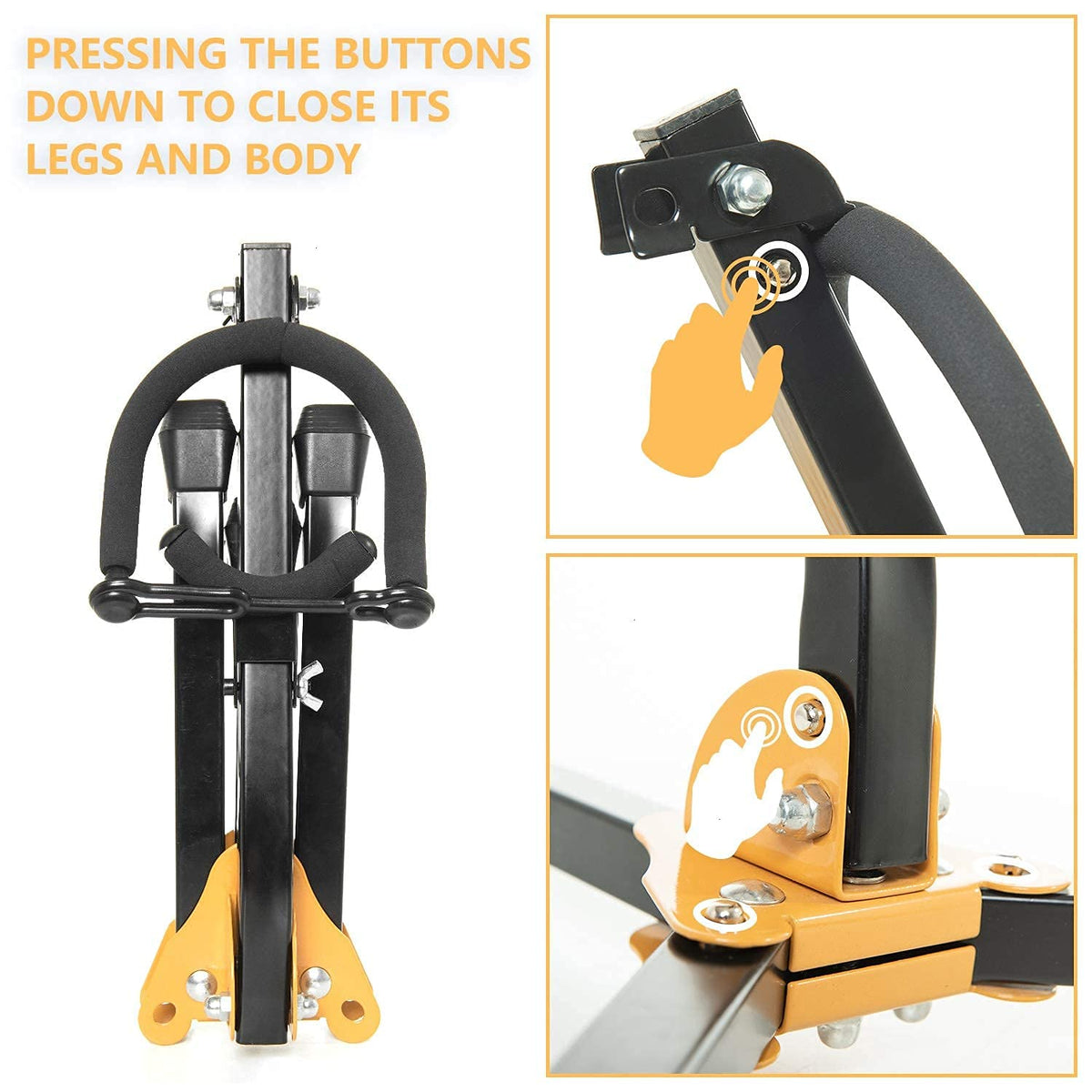 Folding Adjustable Metal Saxophone Stand Y354653