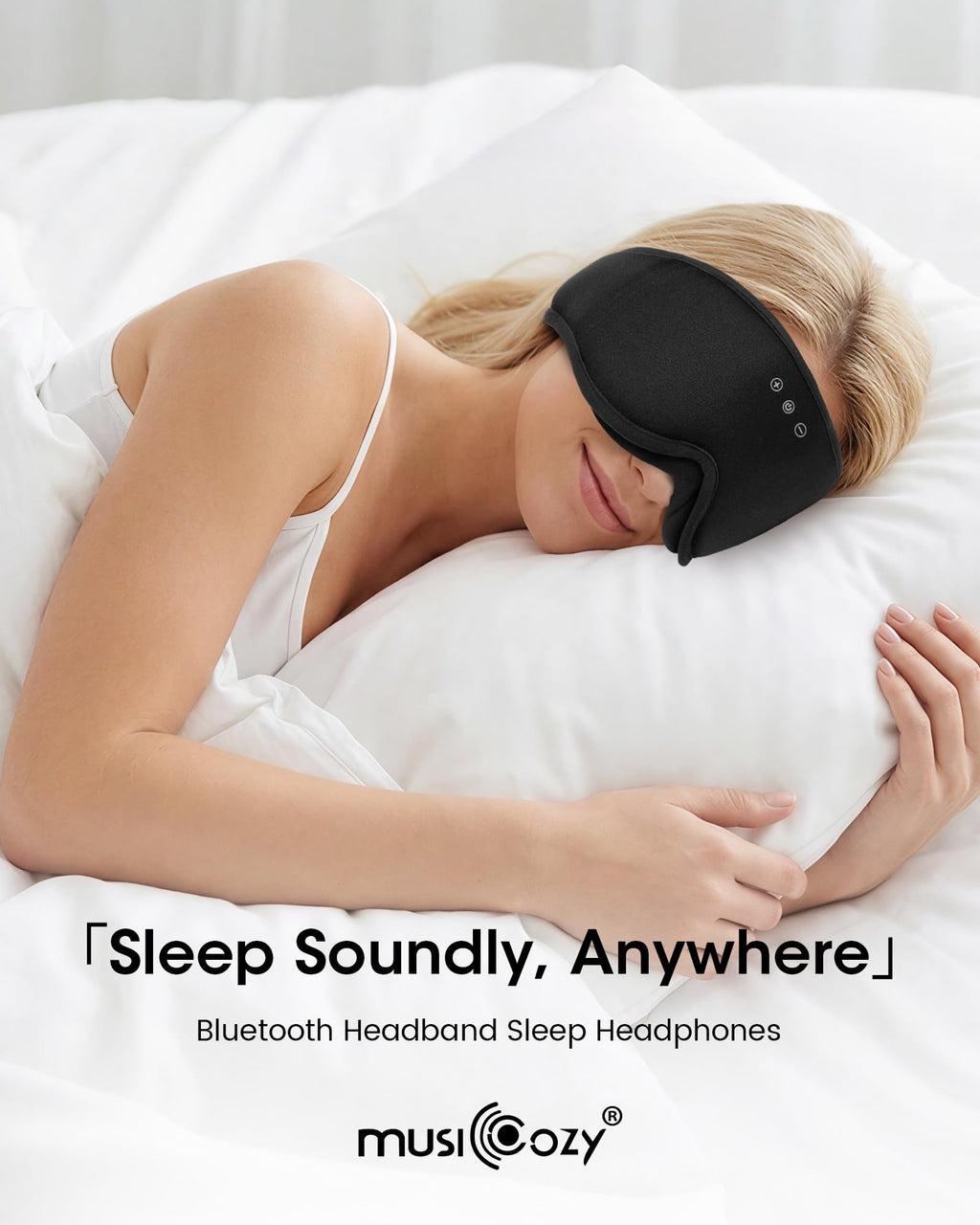 Sleep Mask Bluetooth Headphones H9808