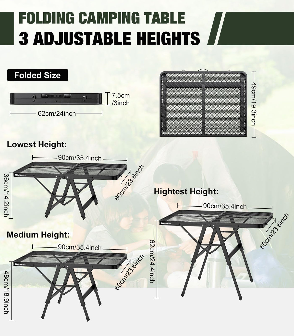 Portable Folding Grill Table G687