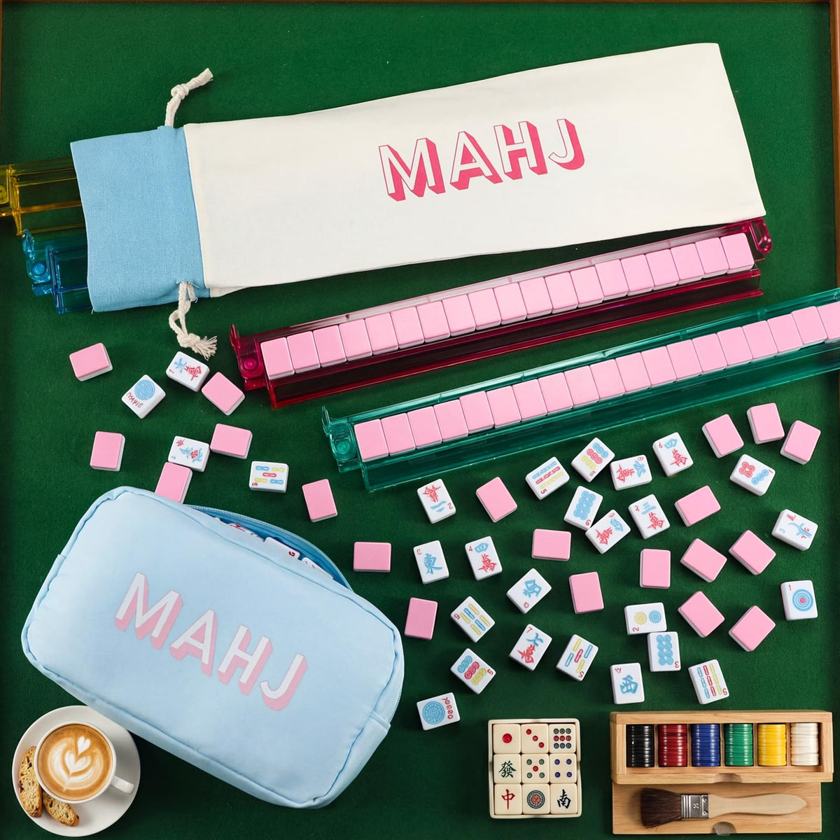 American Mahjong Tile Set Y882