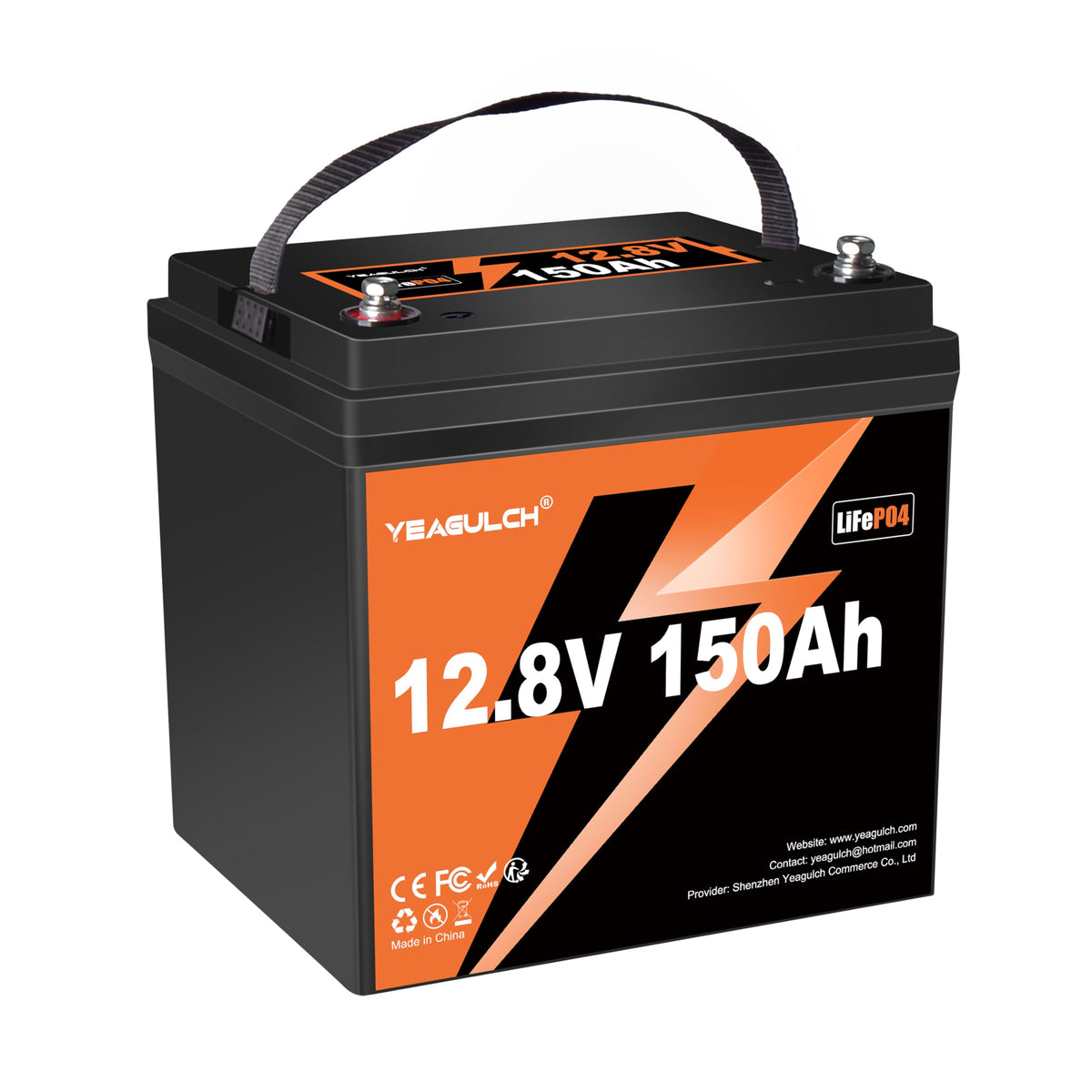 12V 150Ah LiFePO4 Lithium Battery N49056