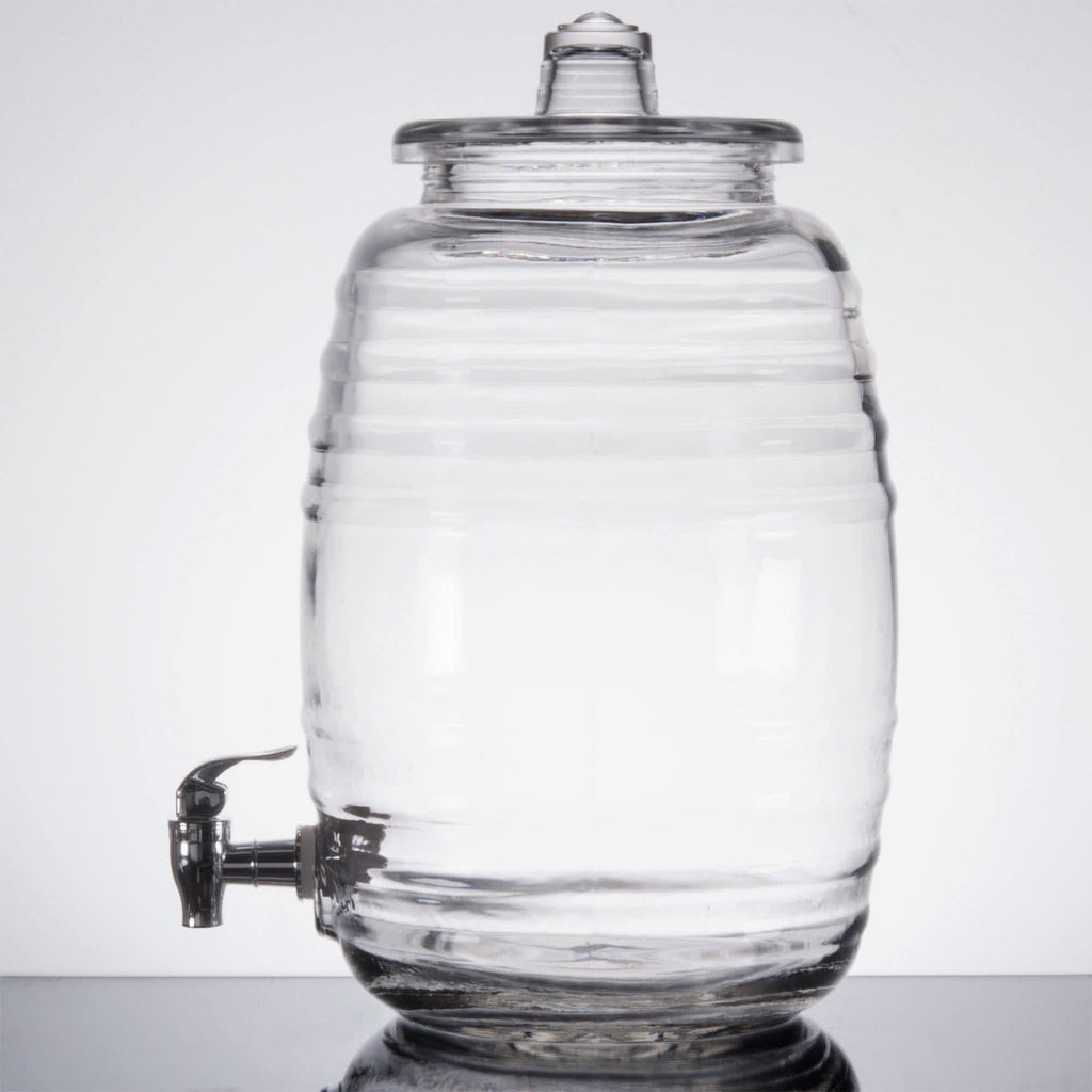 2.5 Gallon Glass Beverage Dispenser N5494