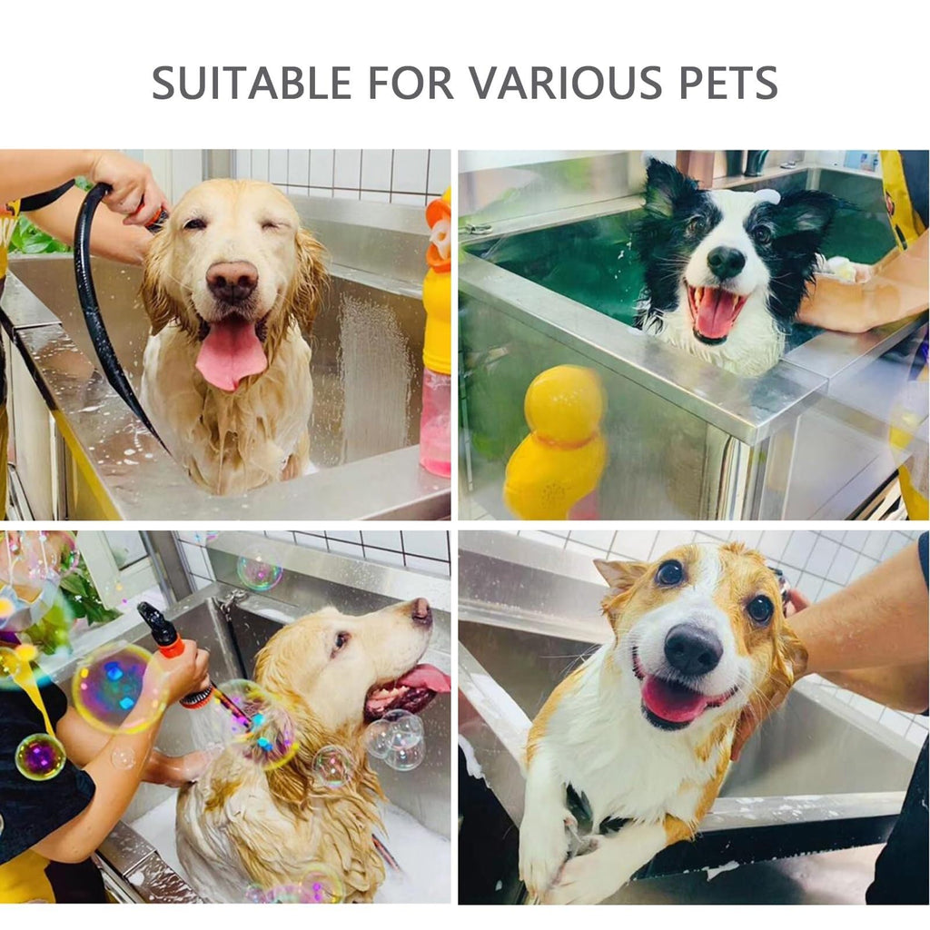 Stainless Steel Dog Washing Station with Sliding Door B1078