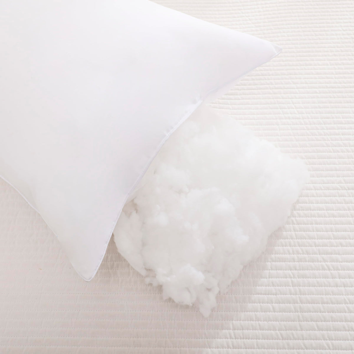 Gold Down Alternative Bed Pillow Set of 2 King Size N591667