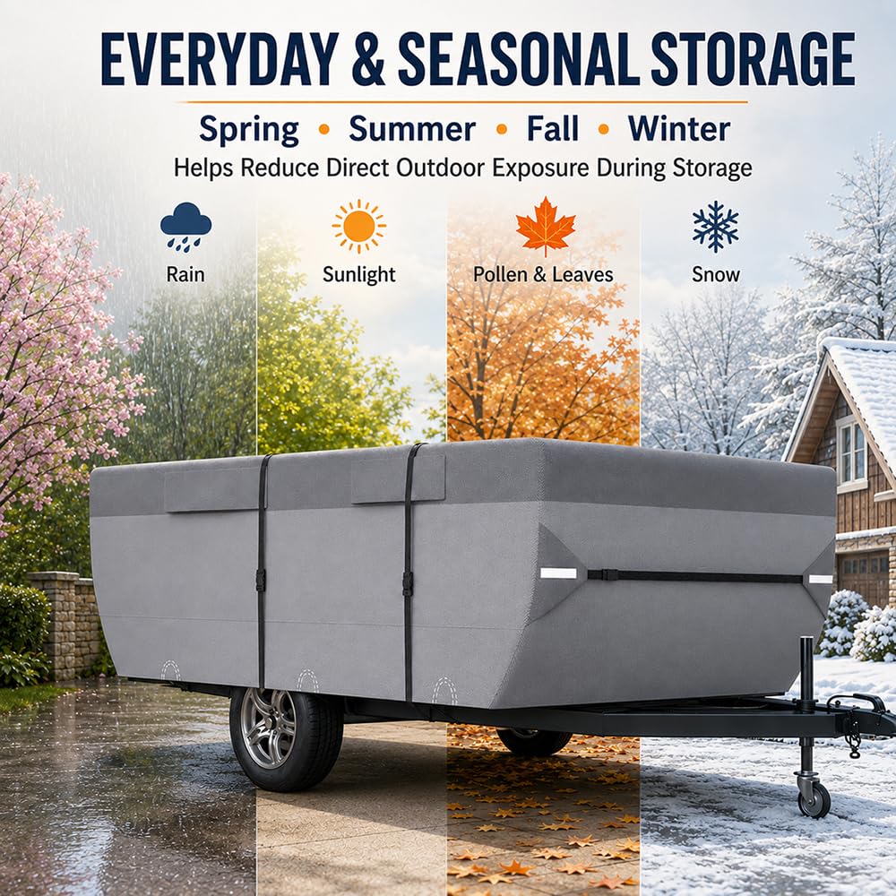 Pop Up Folding Camper Cover T115