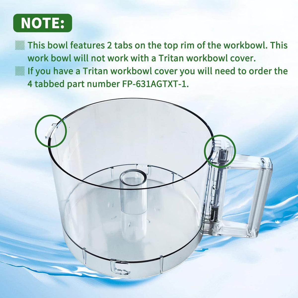 Food Processor Bowl X943602