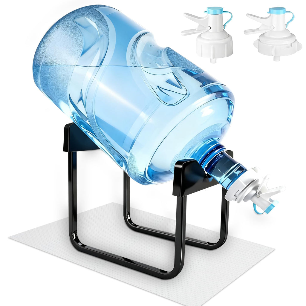 Water Dispenser Stand with 2 Faucets for 5-Gallon Buckets G640