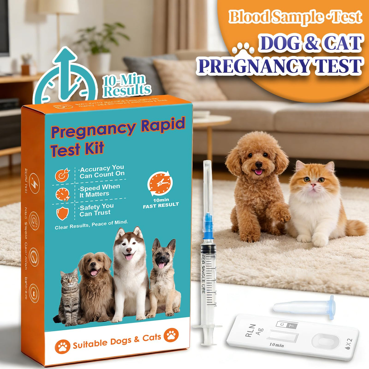 Dog & Cat Pregnancy Test Kits X9001