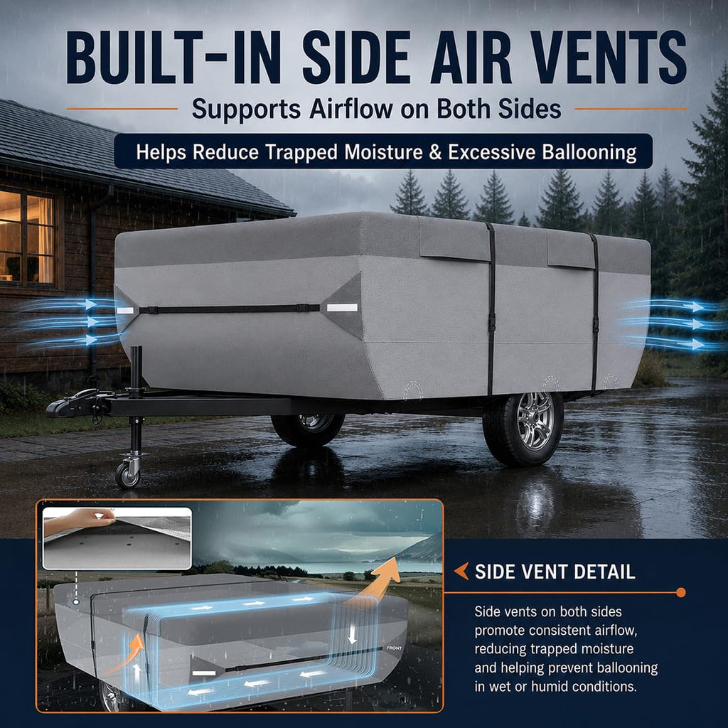 Pop Up Folding Camper Cover T115