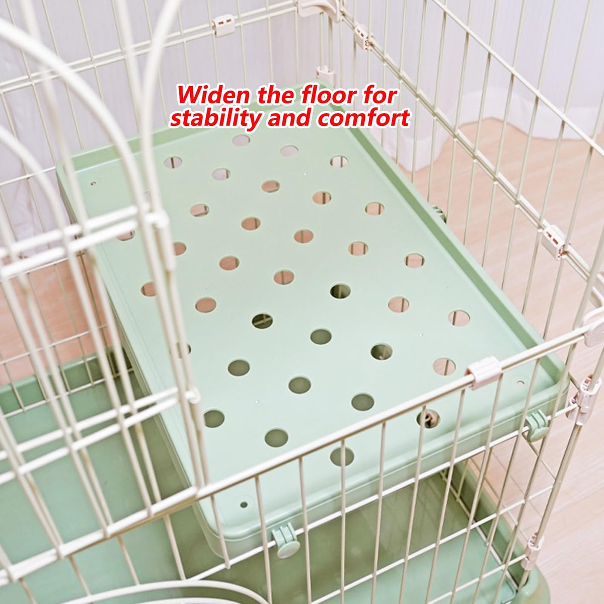 3/4-Tier Cat Cage Playpen with Hammock Y23521